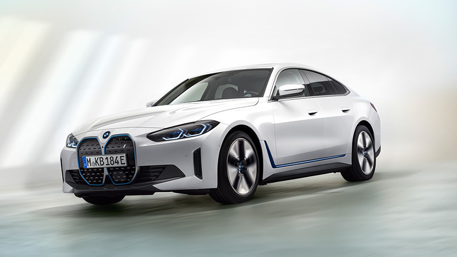 BMW i4 2021 G26, zdjęcie 2 BMW i4 2021 G26 w pełni elektryczne Gran Coupé samochód elektryczny, zdjęcie 2
