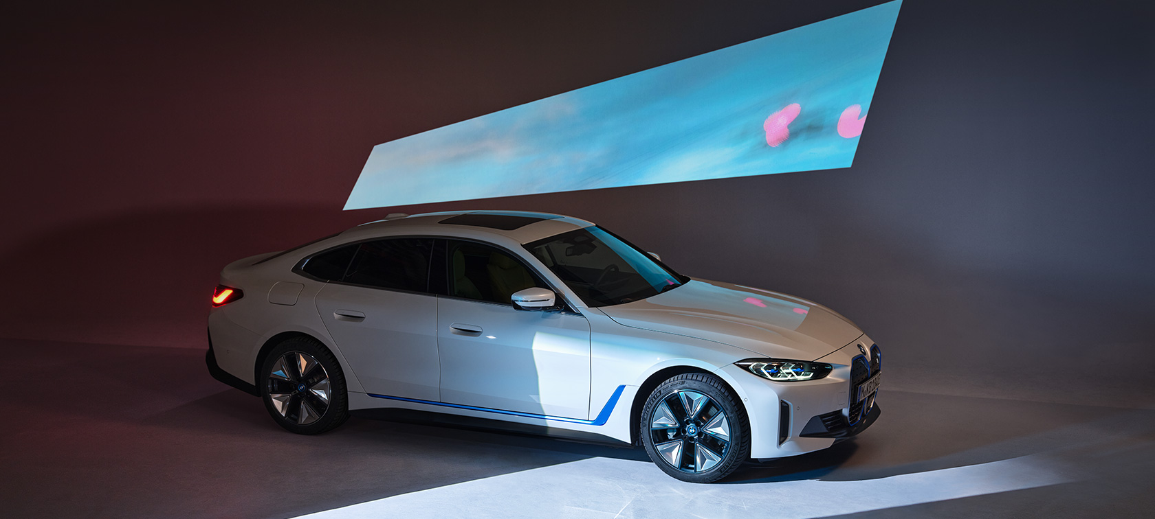 BMW i4 2021 G26, zdjęcie 1 BMW i4 2021 G26 w pełni elektryczne Gran Coupé samochód elektryczny, zdjęcie 1