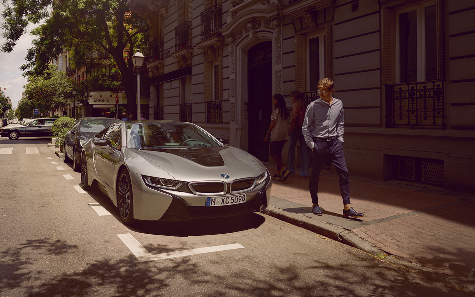 bmw i8 coupe luksusowy samochód
