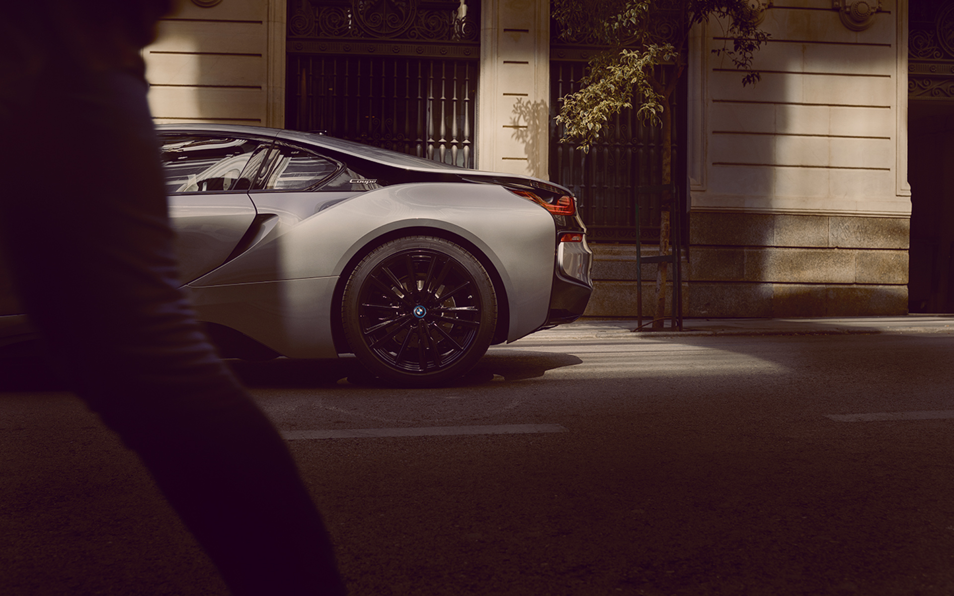 bmw i8 coupe luksusowy samochód