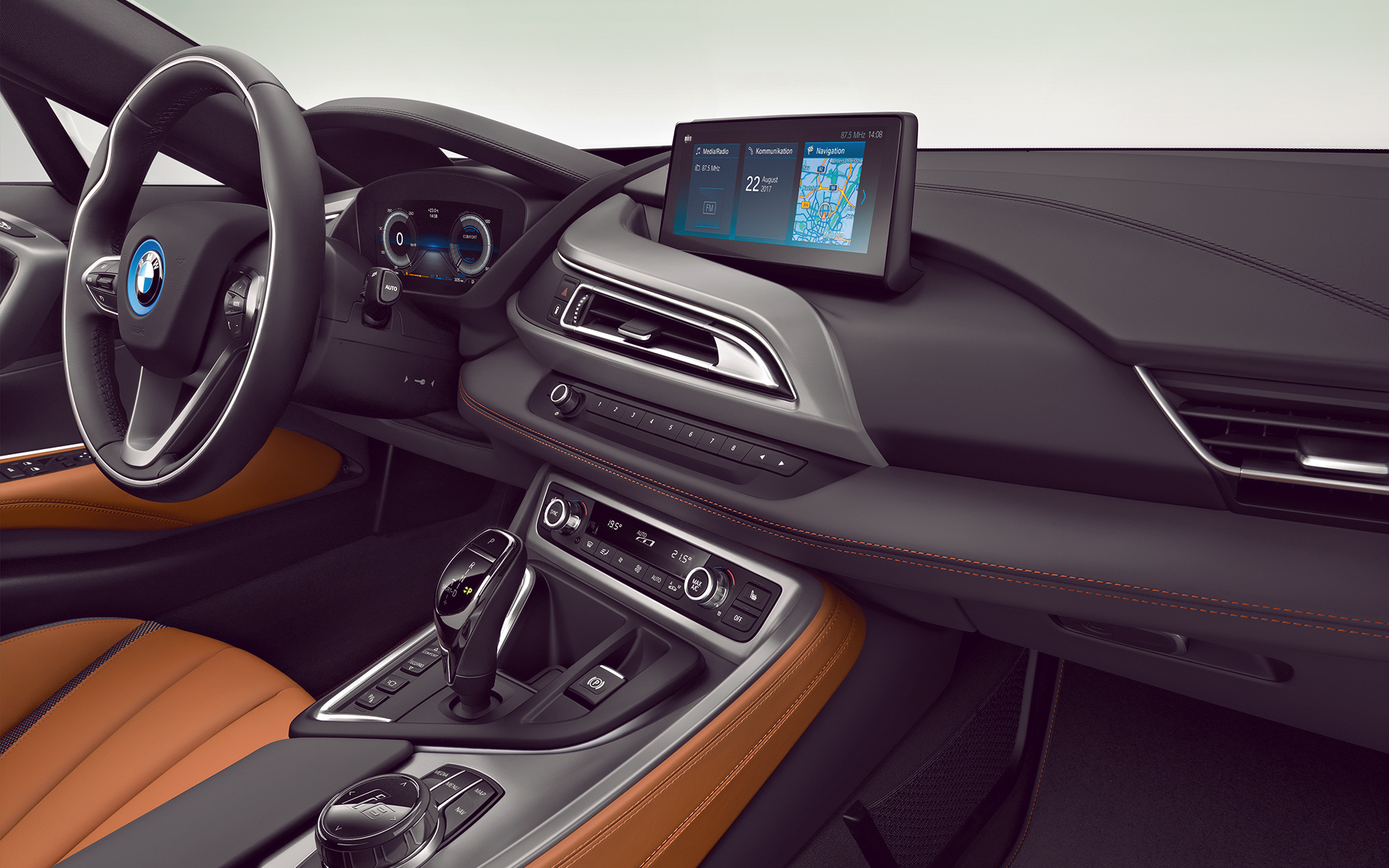 bmw i8 coupe luksusowy samochód