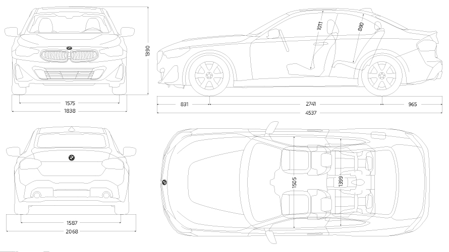 BMW M240i xDrive Coupé G42 2021 BMW M240i xDrive Coupé G42 2021 szafirowoczarny metalizowany