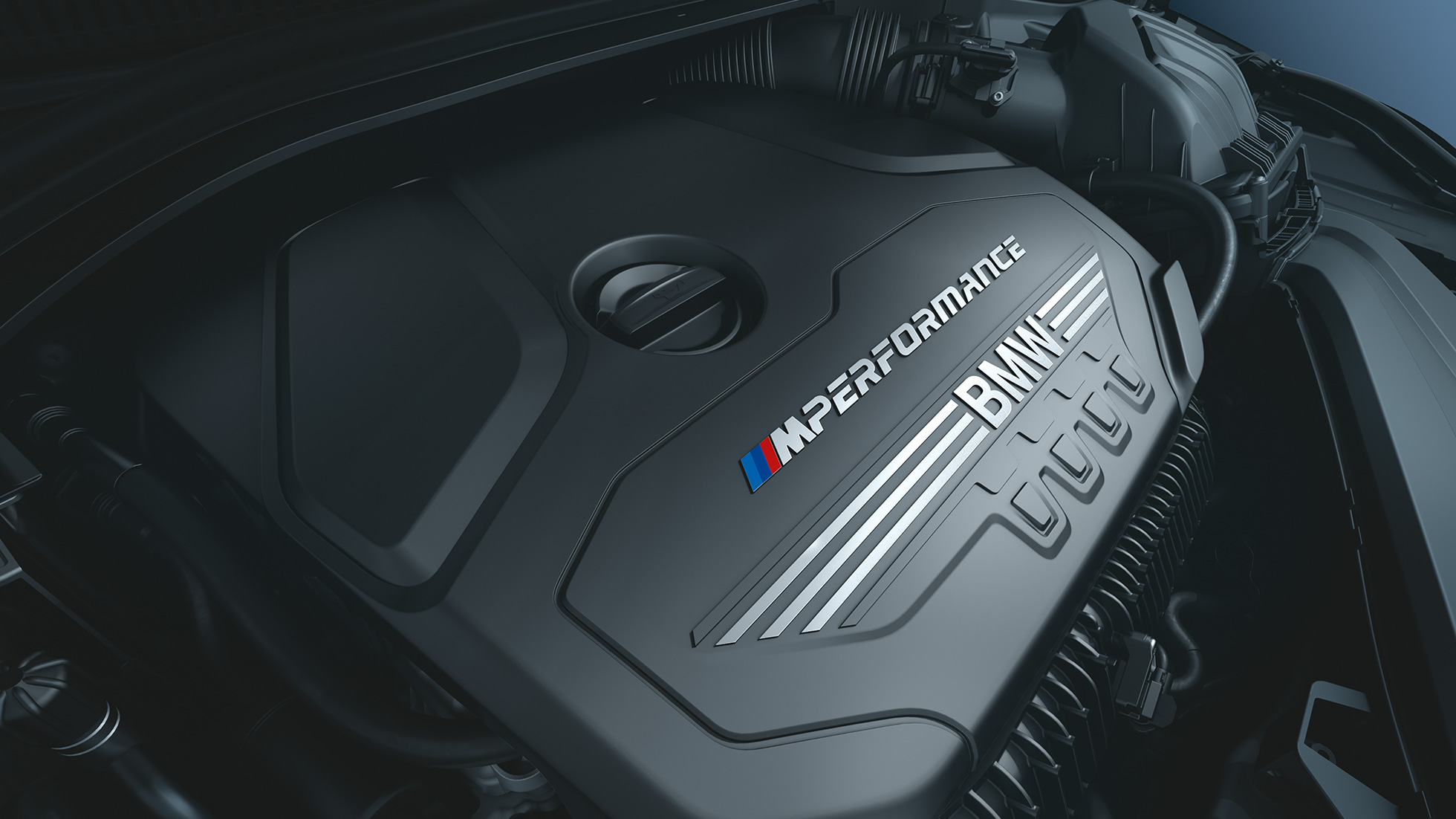 Silnik benzynowy BMW M235i xDrive Gran Coupé 4-cylindrowy silnik benzynowy M TwinPower Turbo w BMW M235i xDrive Gran Coupé 2020 F44
