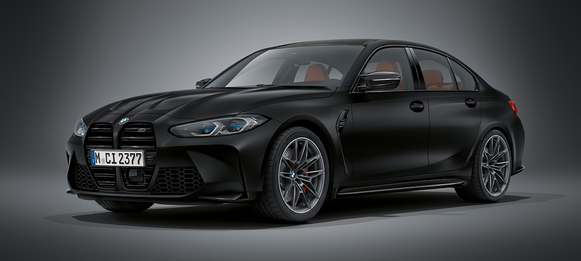 Pełna tapicerka BMW Individual ze skóry Merino, błękit fiordów i czarny, BMW M3 Limuzyna 2020 G80, wnętrze Pełna tapicerka BMW Individual ze skóry Merino, błękit fiordów i czarny, BMW M3 Limuzyna G80 2020, wnętrze, deska rozdzielcza
