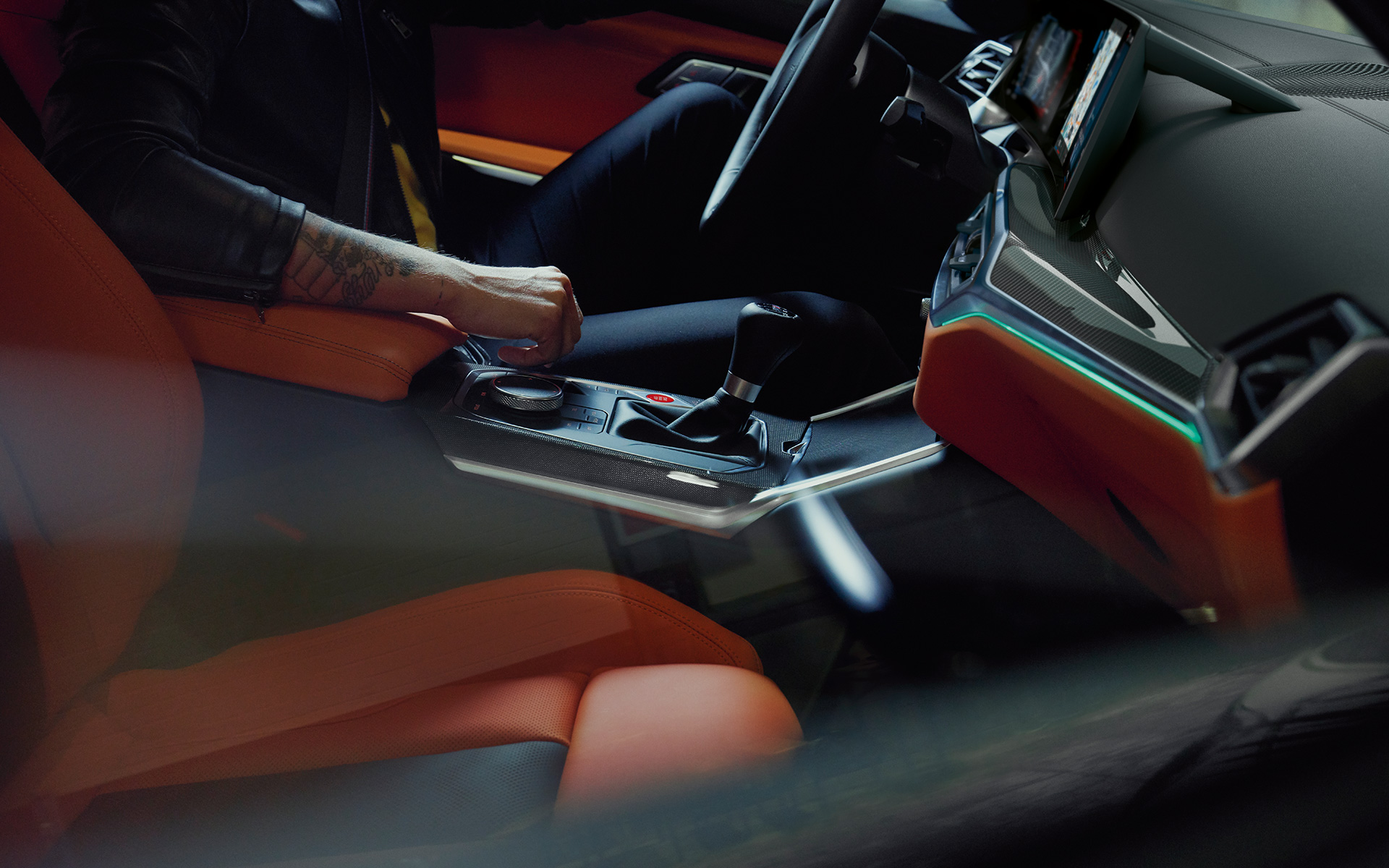 BMW M3 Limuzyna G80 2020 deska rozdzielcza wnętrze