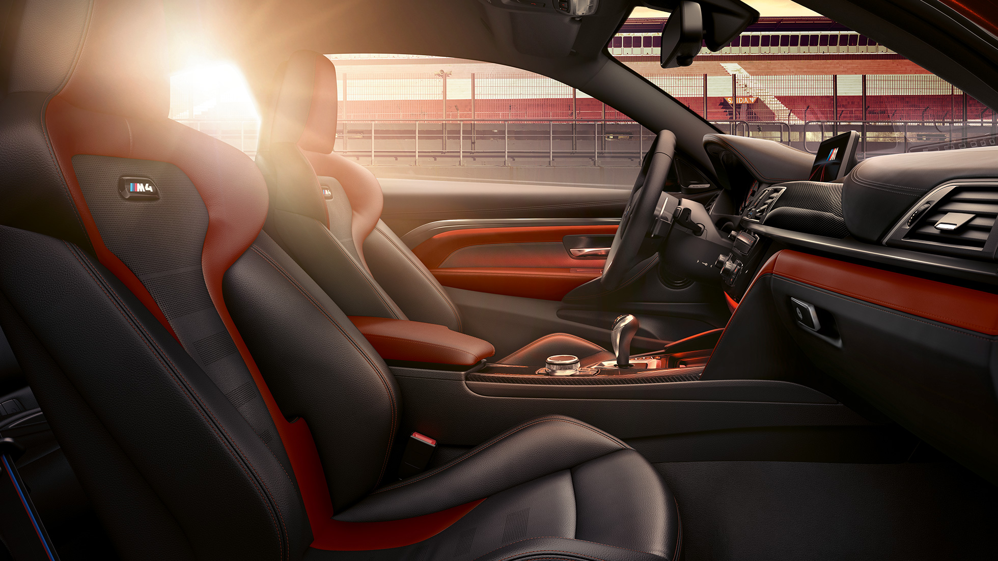 BMW M4 Coupé, wnętrze BMW M4 Coupé, wnętrze, kokpit
