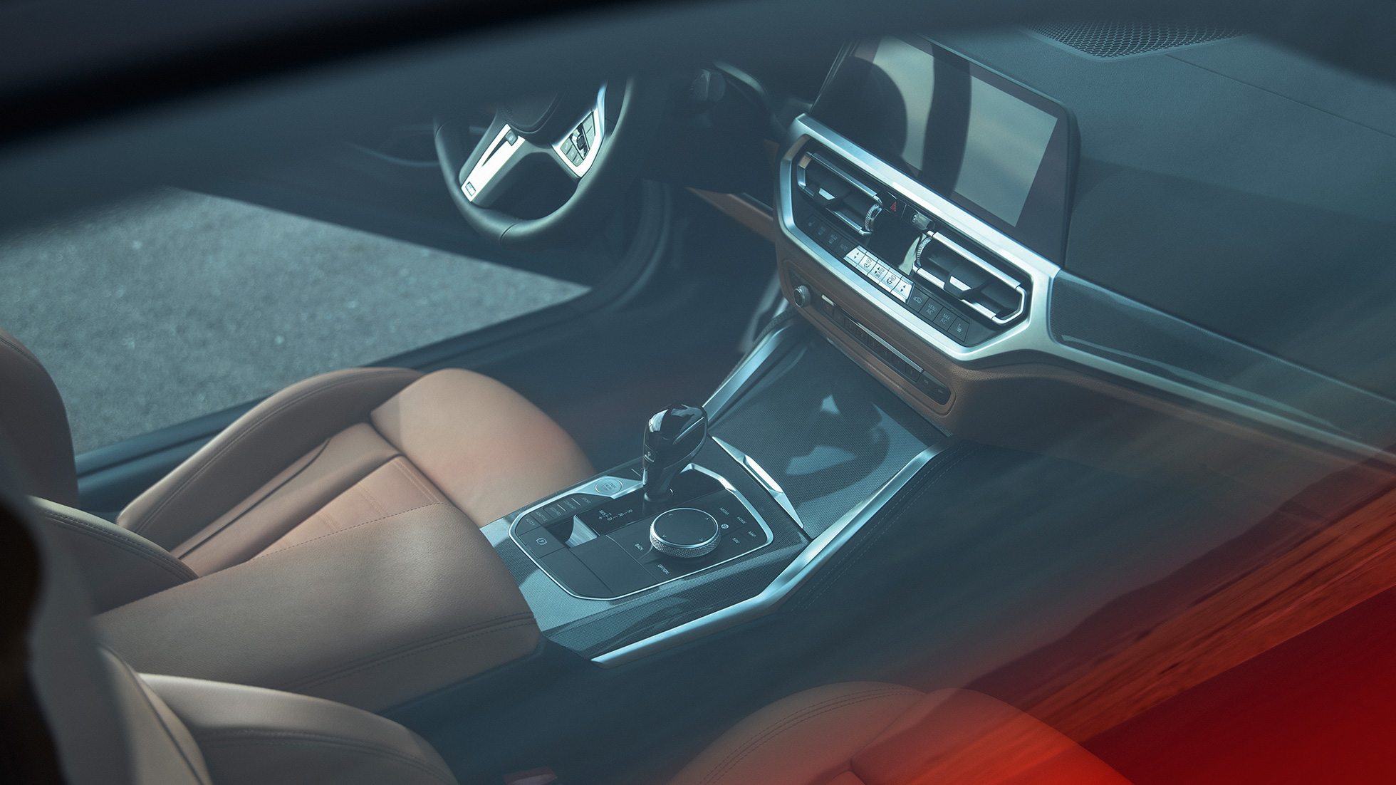 Kokpit BMW M440i xDrive Coupé G22 2020 BMW M440i xDrive Coupé G22 2020, niebieski Arctic Race, metalizowany, wnętrze, kokpit