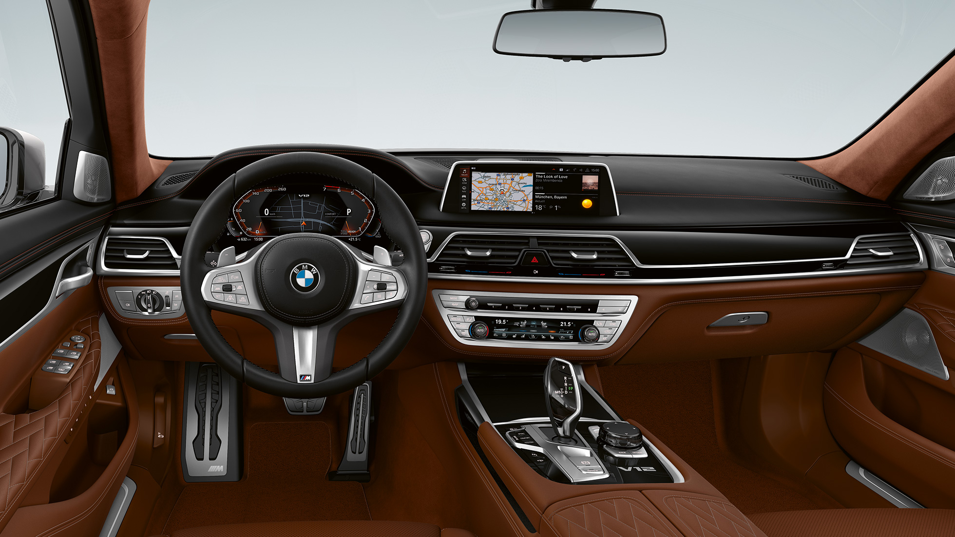 Stylistyka wnętrza BMW M760Li xDrive Limuzyna, stylistyka wnętrza