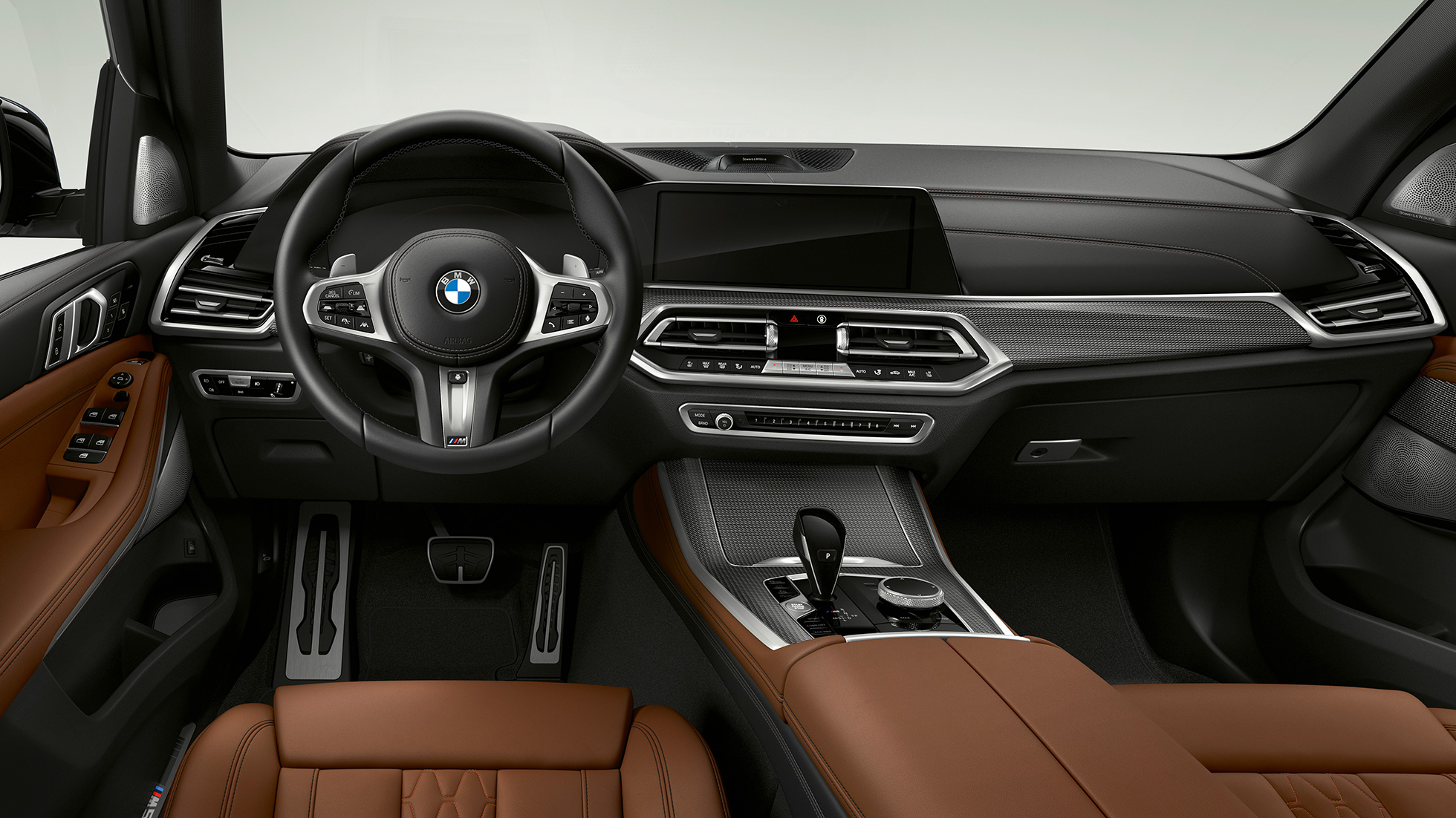 Kokpit BMW X5 M50i oraz M50d Kokpit BMW X5 M50i oraz M50d, G05 wnętrze