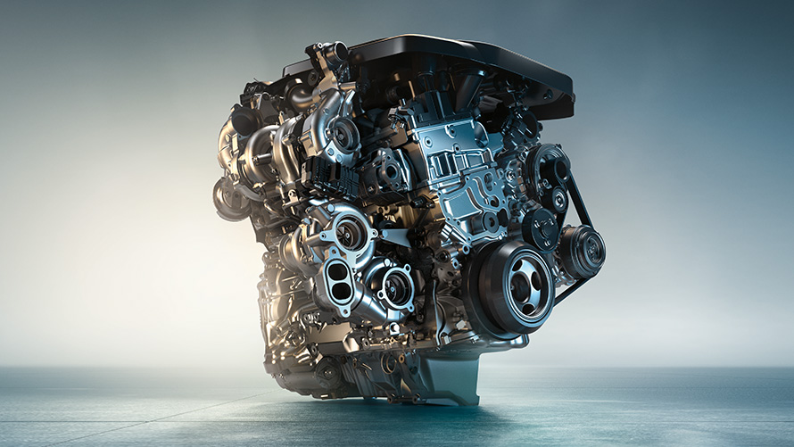Silnik wysokoprężny M TwinPower Turbo w BMW X6 M50d 6-cylindrowy rzędowy silnik wysokoprężny M TwinPower Turbo BMW X6 M50d G06