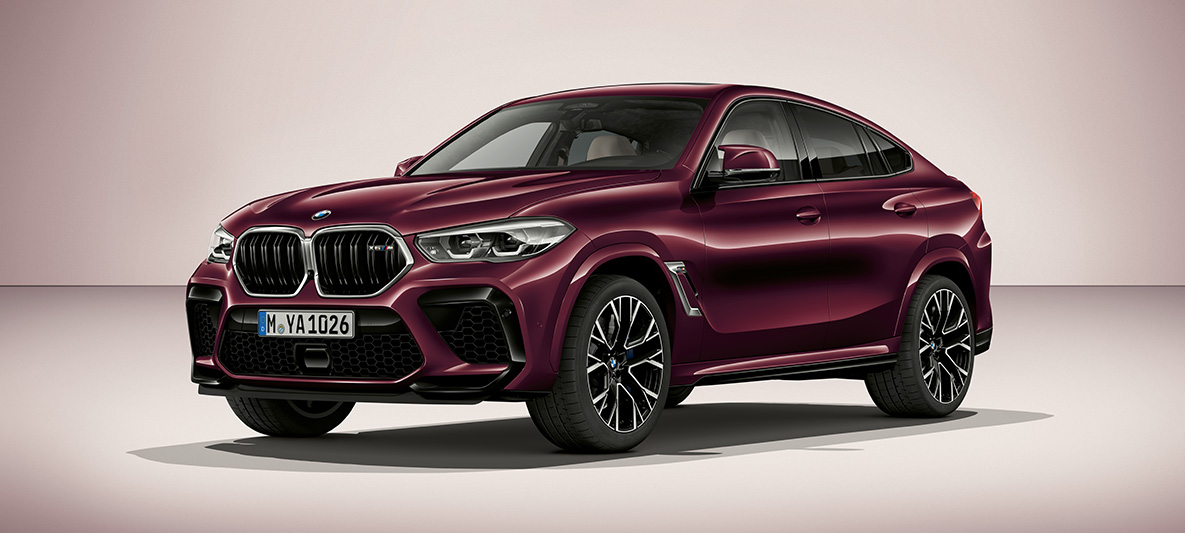 BMW X6 M BMW Individual ametryn metalizowany BMW X6 M F96 2020 ametryn metalizowany BMW Individual metalizowany boczny półprofil