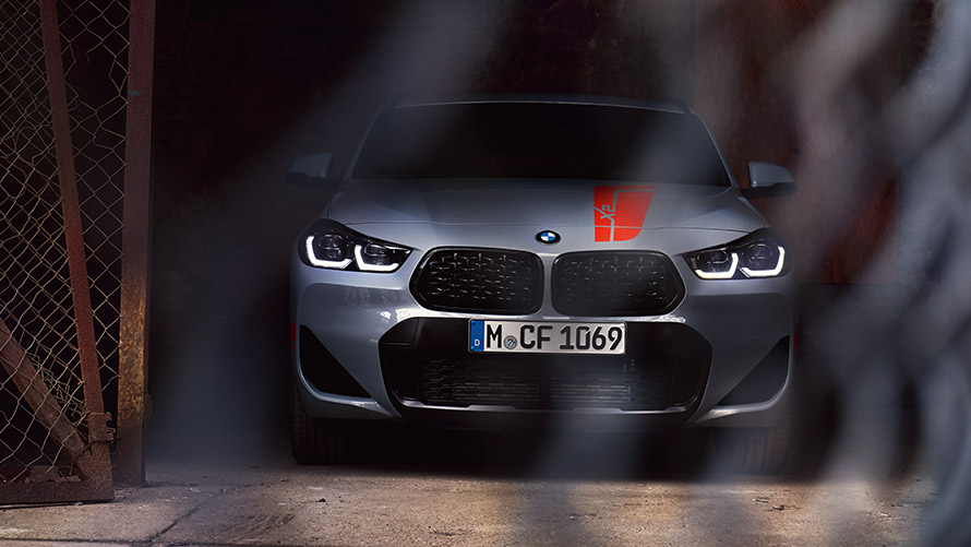 BMW X2 F39 szary Brooklyn widok z przodu BMW X2 F39 szary Brooklyn widok z przodu