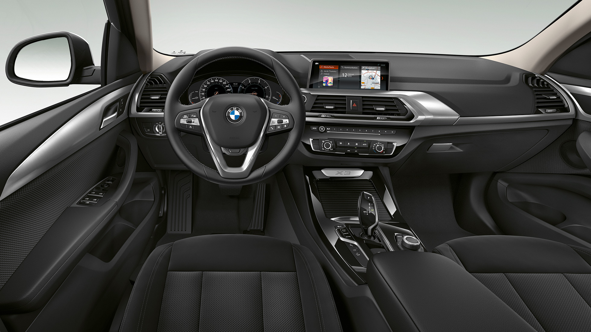 BMW X3, model podstawowy, wnętrze BMW X3, model podstawowy, wnętrze