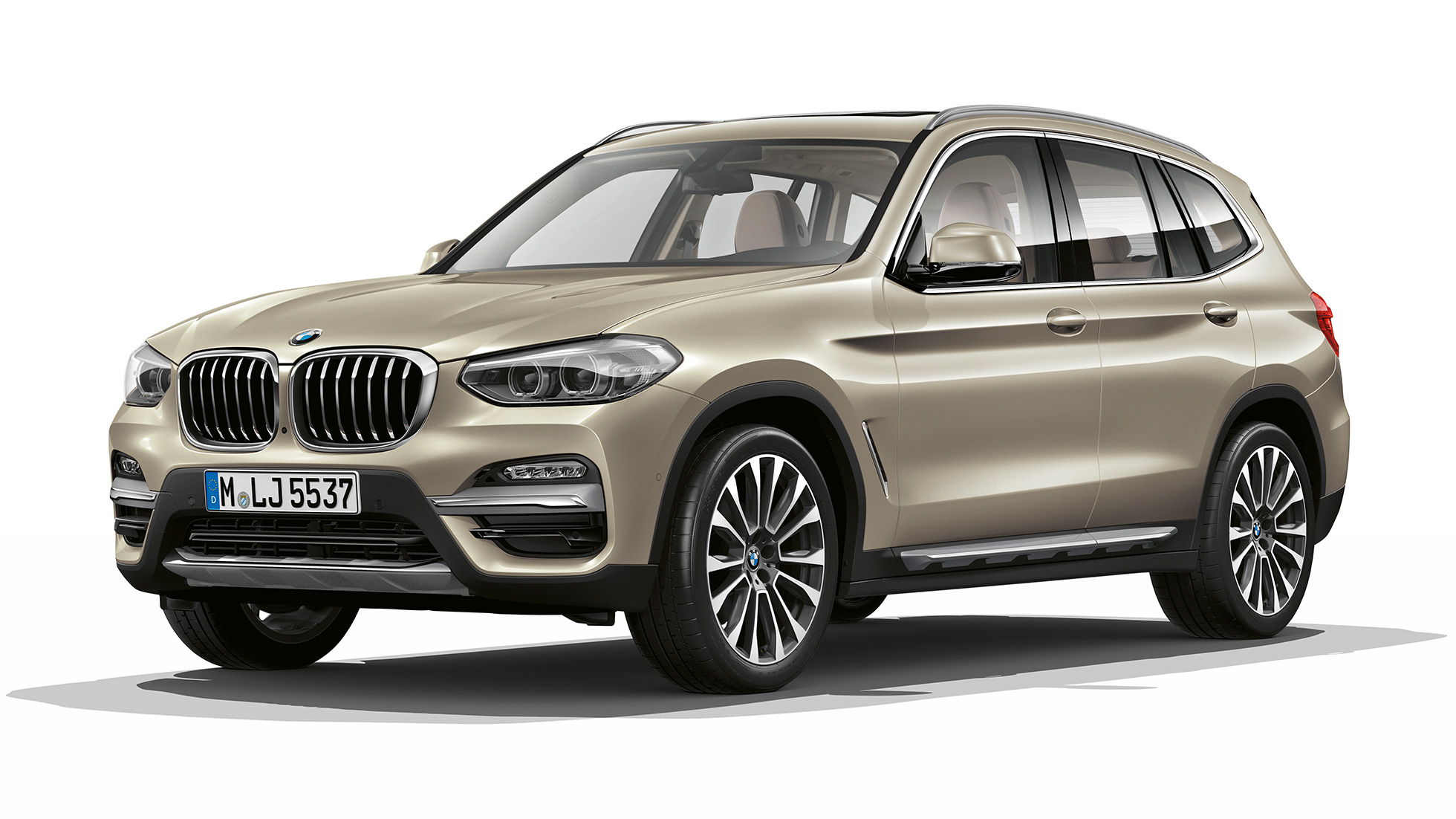 BMW X3 M40i, model Luxury Line, półprofil z przodu BMW X3 M40i, model Luxury Line, półprofil z przodu