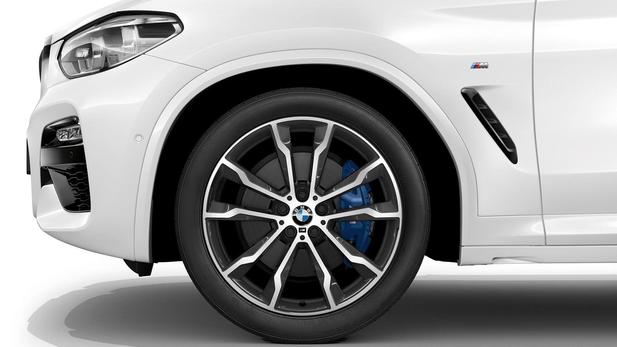 BMW X3 M40i, model M Sport, koła BMW X3 M40i, model M Sport Line, koła