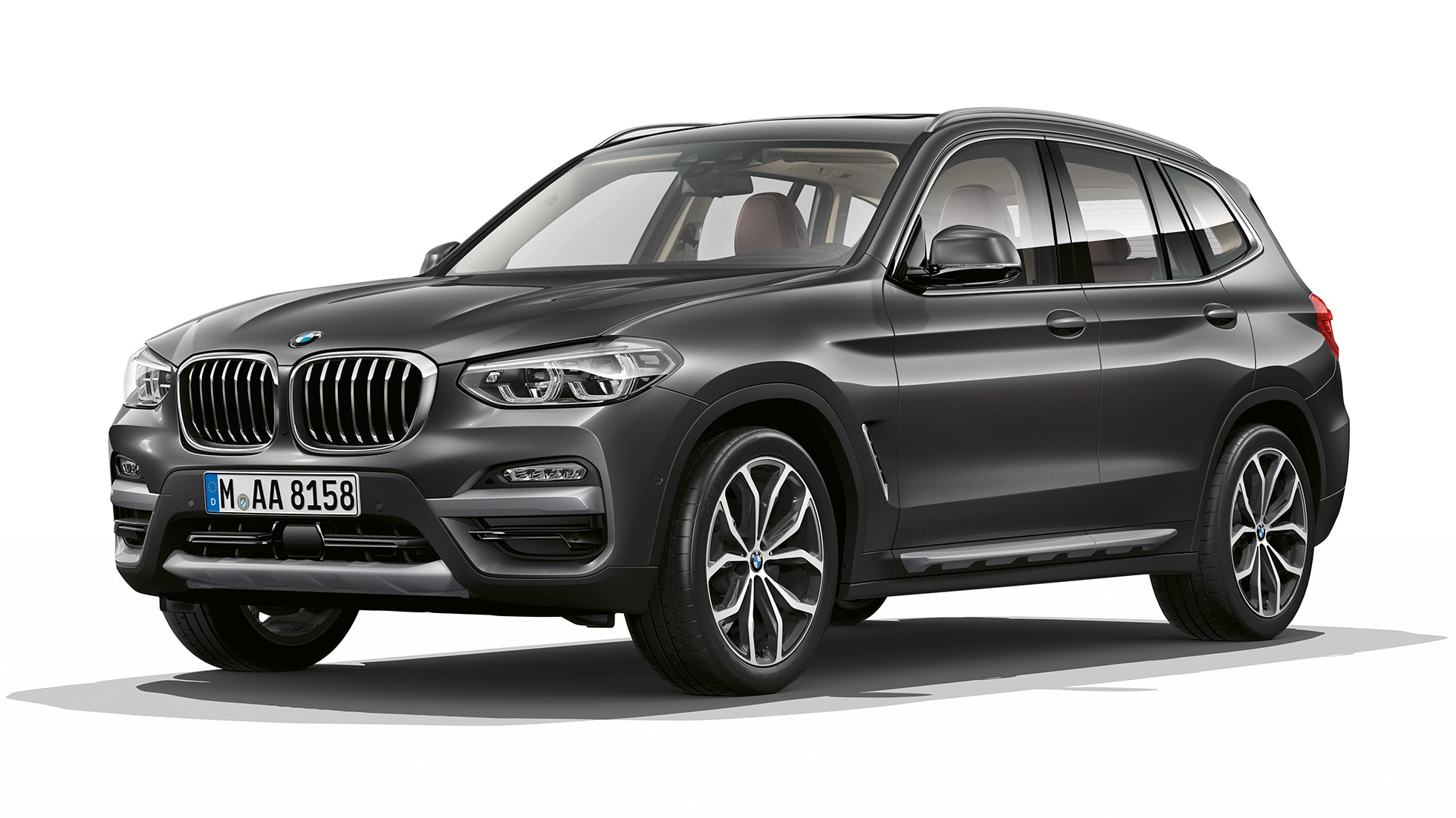 BMW X3 M40i, model xLine, półprofil z przodu BMW X3 M40i, model xLine, półprofil z przodu
