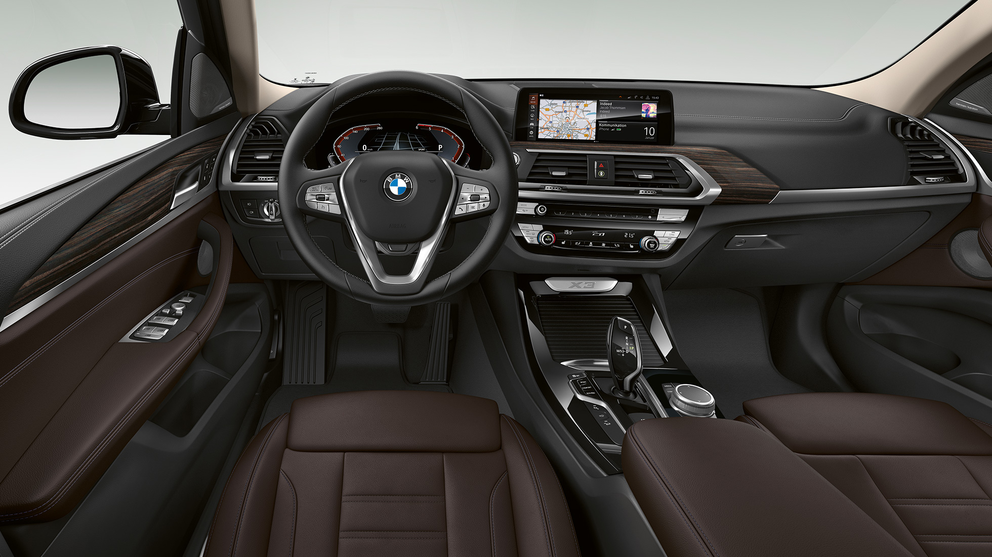 BMW X3 M40i, model xLine, wnętrze BMW X3 M40i, model xLine, wnętrze