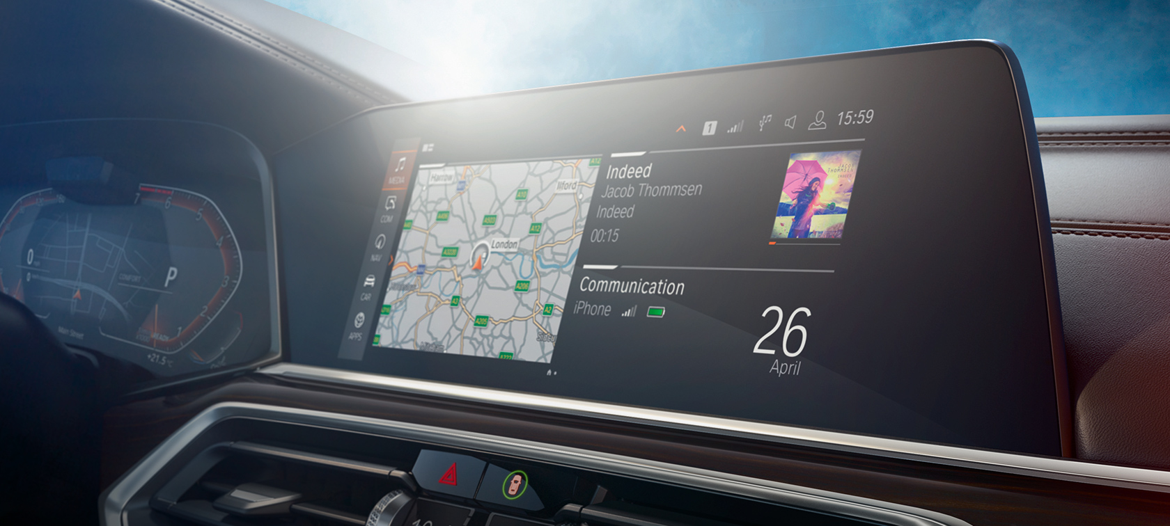 Kokpit BMW X5 Kokpit i koncepcja obsługi BMW X5