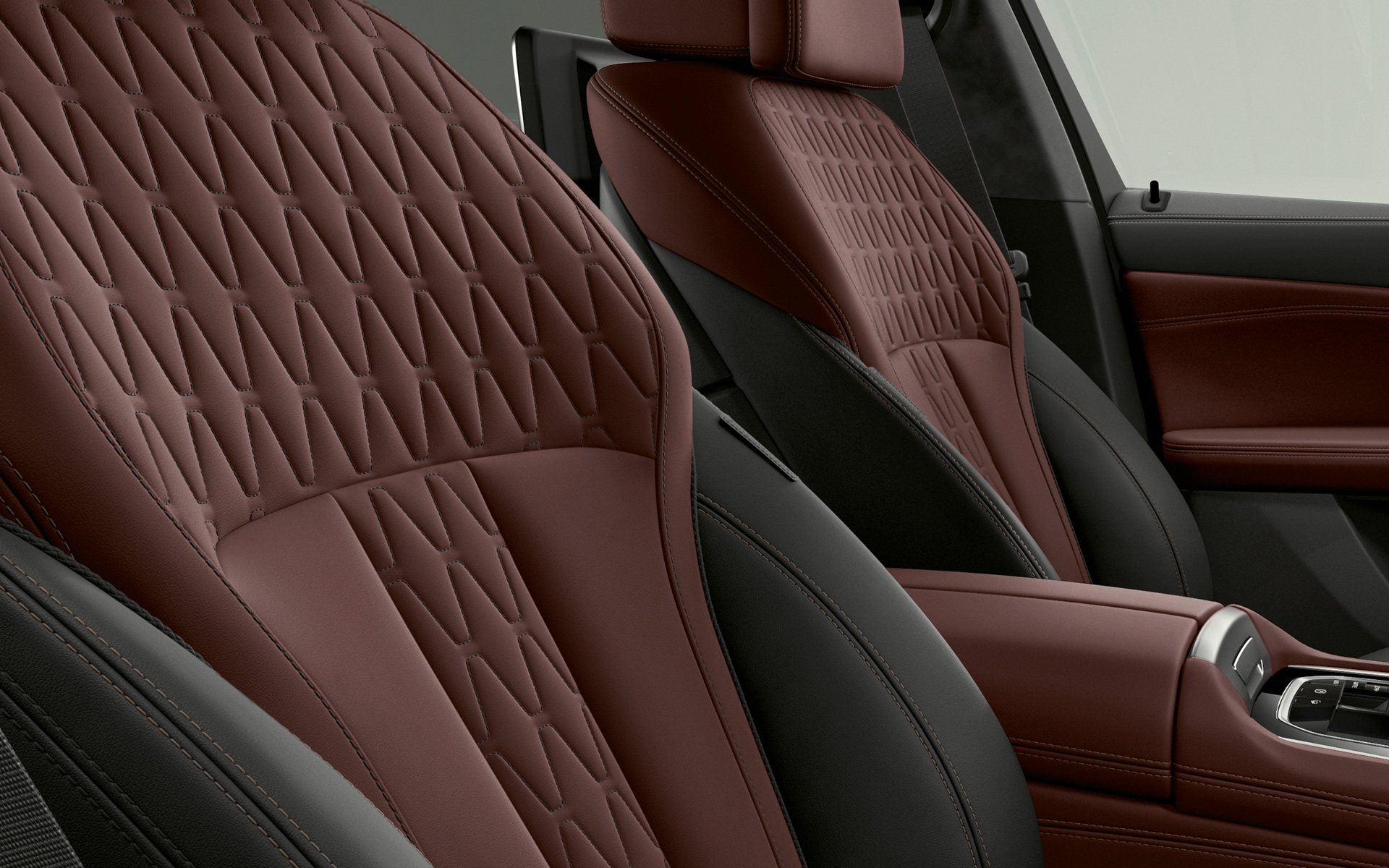 Tapicerka BMW Individual BMW X6 Individual G06 2019 Tapicerka BMW Individual BMW X6 Individual G06 2019 zbliżenie