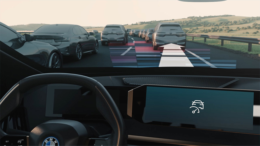 System asystujący kierowcy Professional BMW X6 G06 LCI BMW X6 G06 LCI system asystujący kierowcy Professional system wspomagający kierowcę