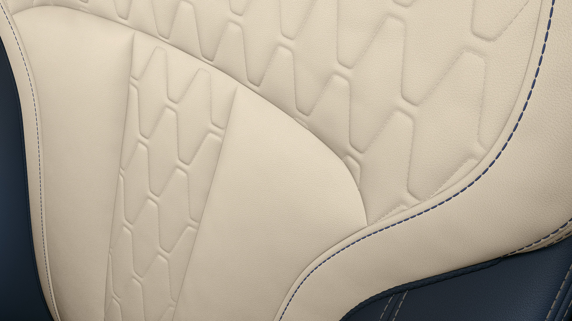 BMW X7, Design Pure Excellence stylistyka tapicerki Zbliżenie na stylistykę tapicerki BMW X7 z cechami Design Pure Excellence