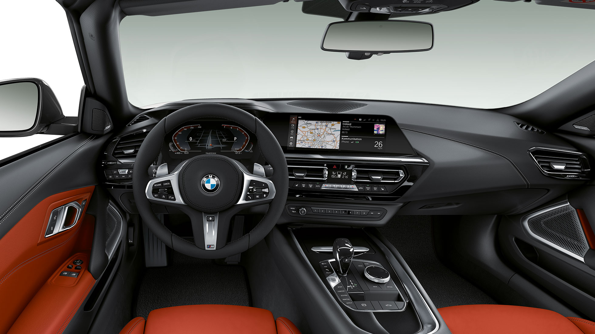 BMW Z4 Roadster Model Sport Line BMW Z4 Roadster Model Sport Line, kierownica i miejsce kierowcy