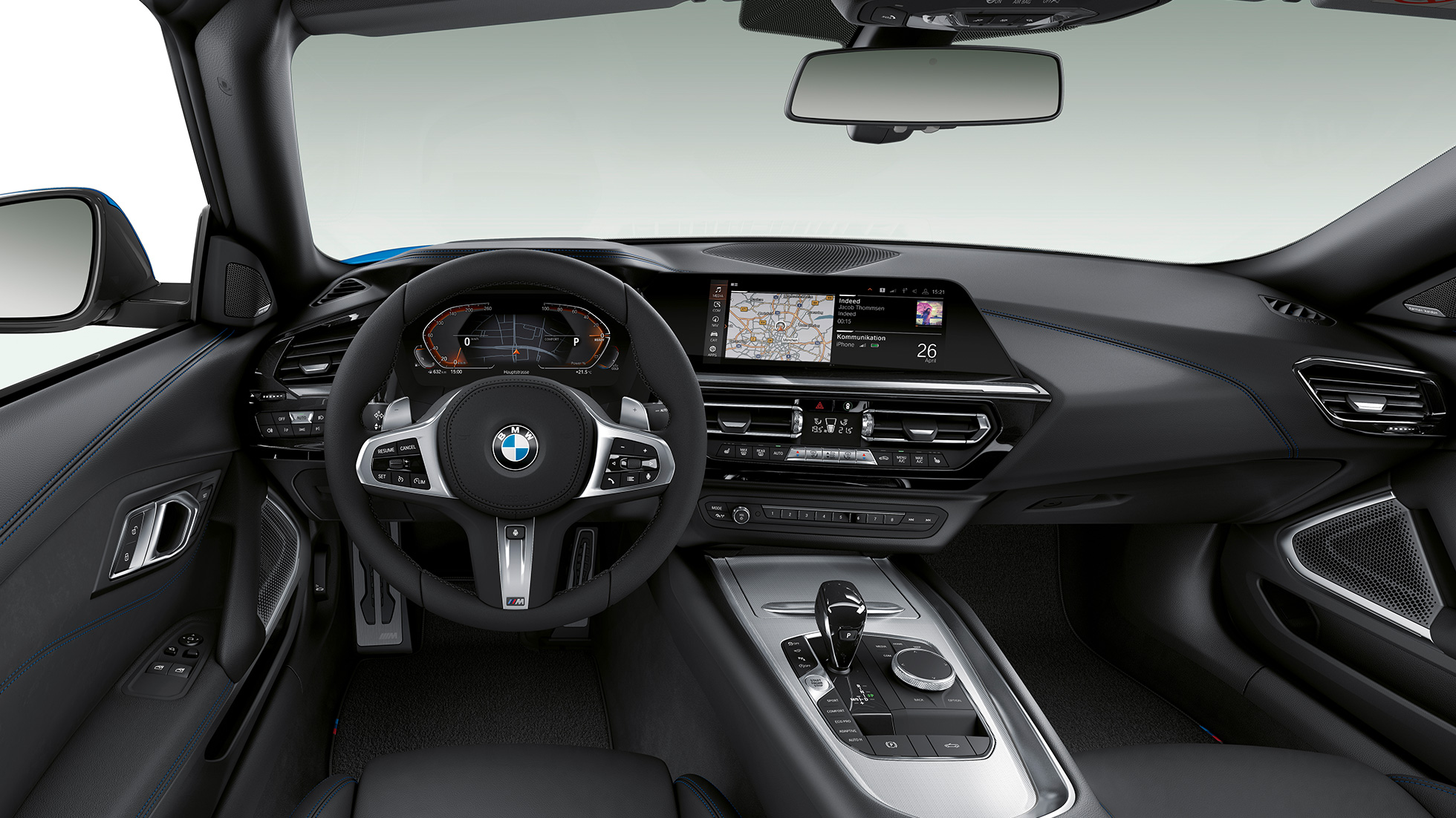BMW Z4 Roadster Model M Sport, kierownica i miejsce kierowcy BMW Z4 Roadster Model M Sport