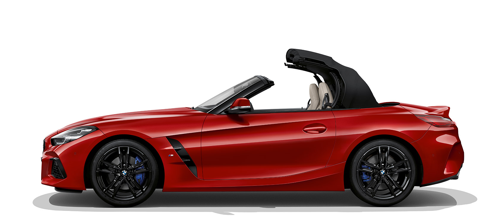 Boczne ujęcie BMW Z4 Roadster Boczne ujęcie BMW Z4 Roadster, otwierający się dach