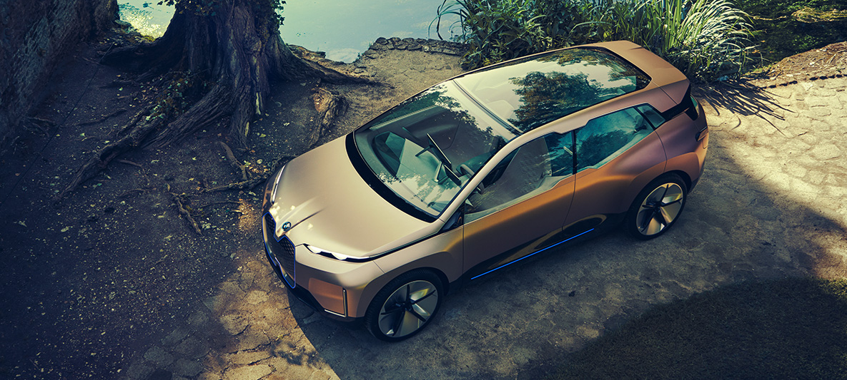 BMW Vision iNEXT z góry BMW Vision iNEXT z góry