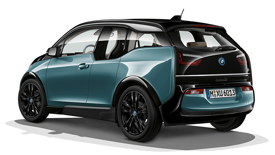 Zdjęcie studyjne BMW i3 BMW i3, zdjęcie studyjne, tylny półprofil