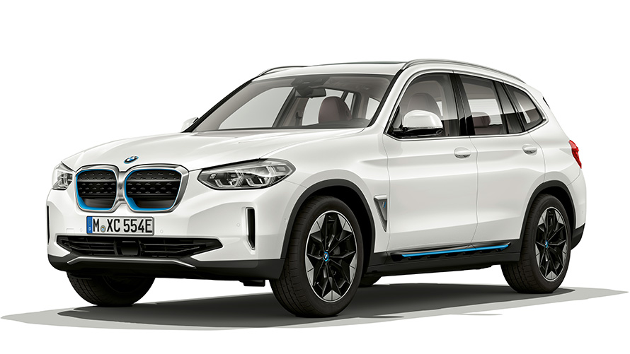 Zdjęcie studyjne BMW iX3 Zdjęcie studyjne BMW iX3 przedni półprofil
