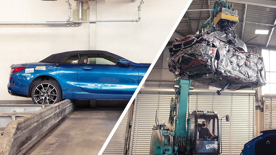 Zrównoważony rozwój BMW recykling stare samochody Elektromobilność BMW zrównoważony rozwój BMW przyjazna dla środowiska produkcja recykling stare samochody
