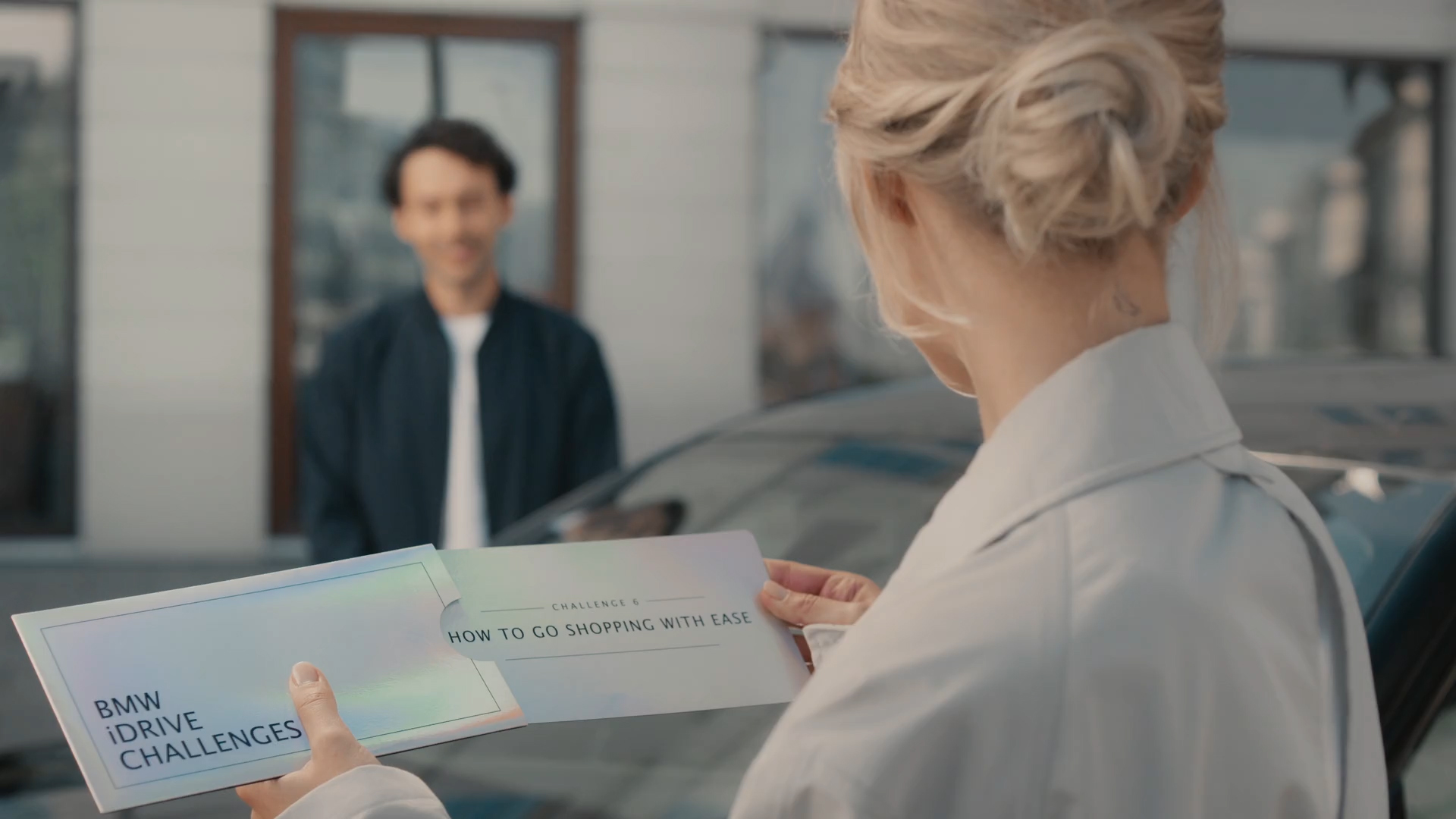 Zakupy BMW iDrive Challenge Zakupy BMW iDrive Challenge G70 koperta z zadaniem