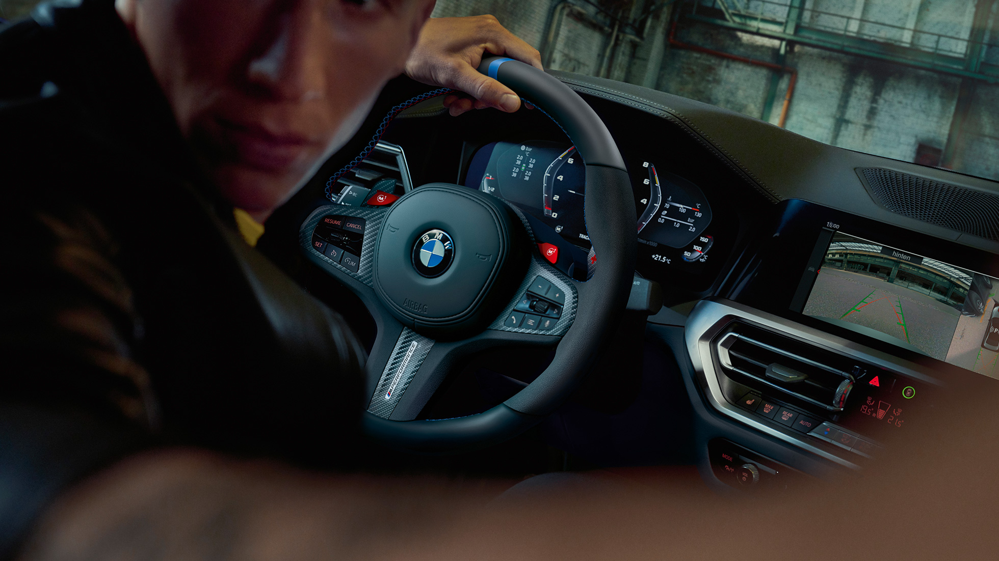 Wnętrze BMW M3 G80 Akcesoria BMW M Performance Parts BMW M3 G80 wnętrze