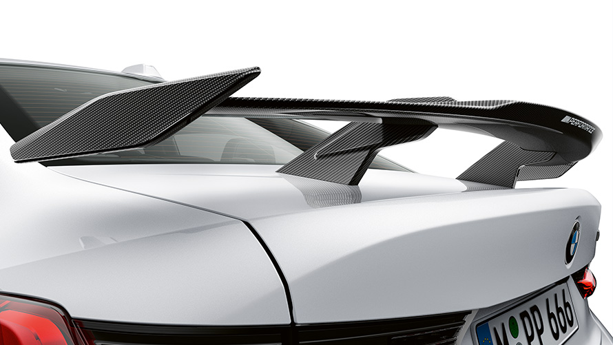 Skrzydło tylne M Performance akcesoria BMW M Performance Parts Skrzydło tylne M Performance akcesoria BMW M Performance Parts zbliżenie