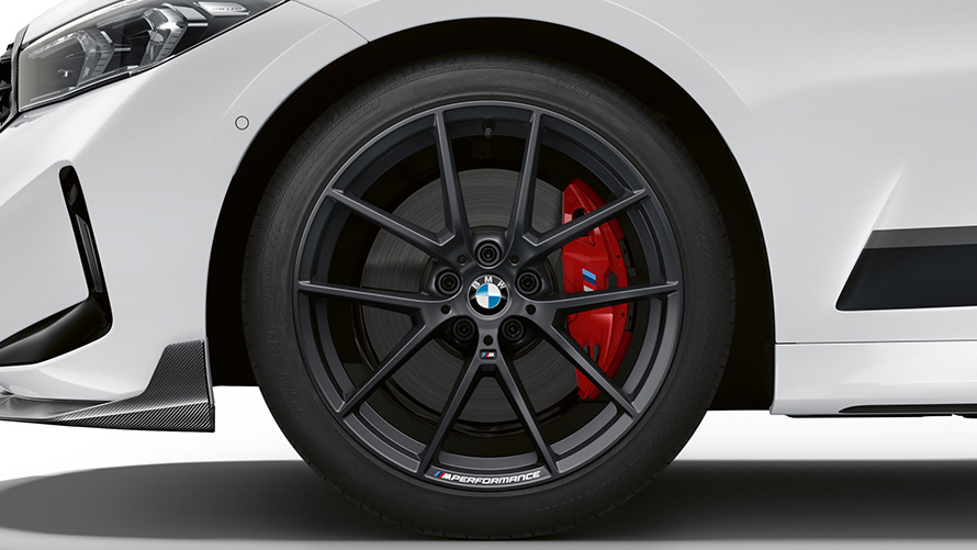 19-calowa obręcz koła M Performance ze stopów lekkich 898 M akcesoria BMW M Performance Parts 19-calowa obręcz koła M Performance ze stopów lekkich 898 M akcesoria BMW M Performance Parts zbliżenie