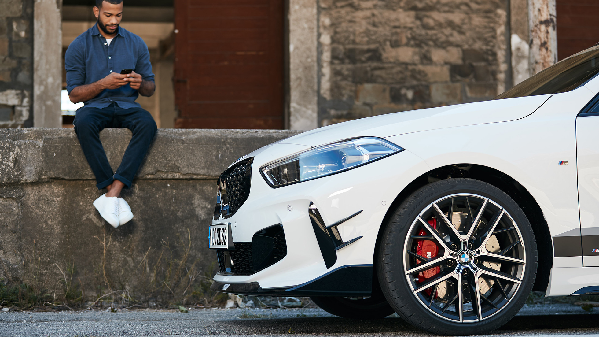 BMW M135i xDrive M Performance stylistyka 06 BMW serii 1 BMW M135i xDrive M Performance stylistyka 06
