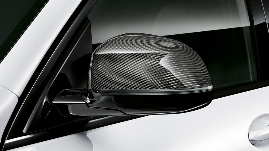 Karbonowe obudowy lusterek zewnętrznych M Performance Akcesoria BMW M Performance Parts, karbonowe obudowy lusterek zewnętrznych M Performance