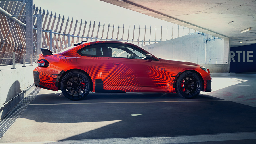 Karbonowa dokładka progów M Performance prawa BMW M Performance Parts BMW G87 karbonowa dokładka progu M Performance prawa