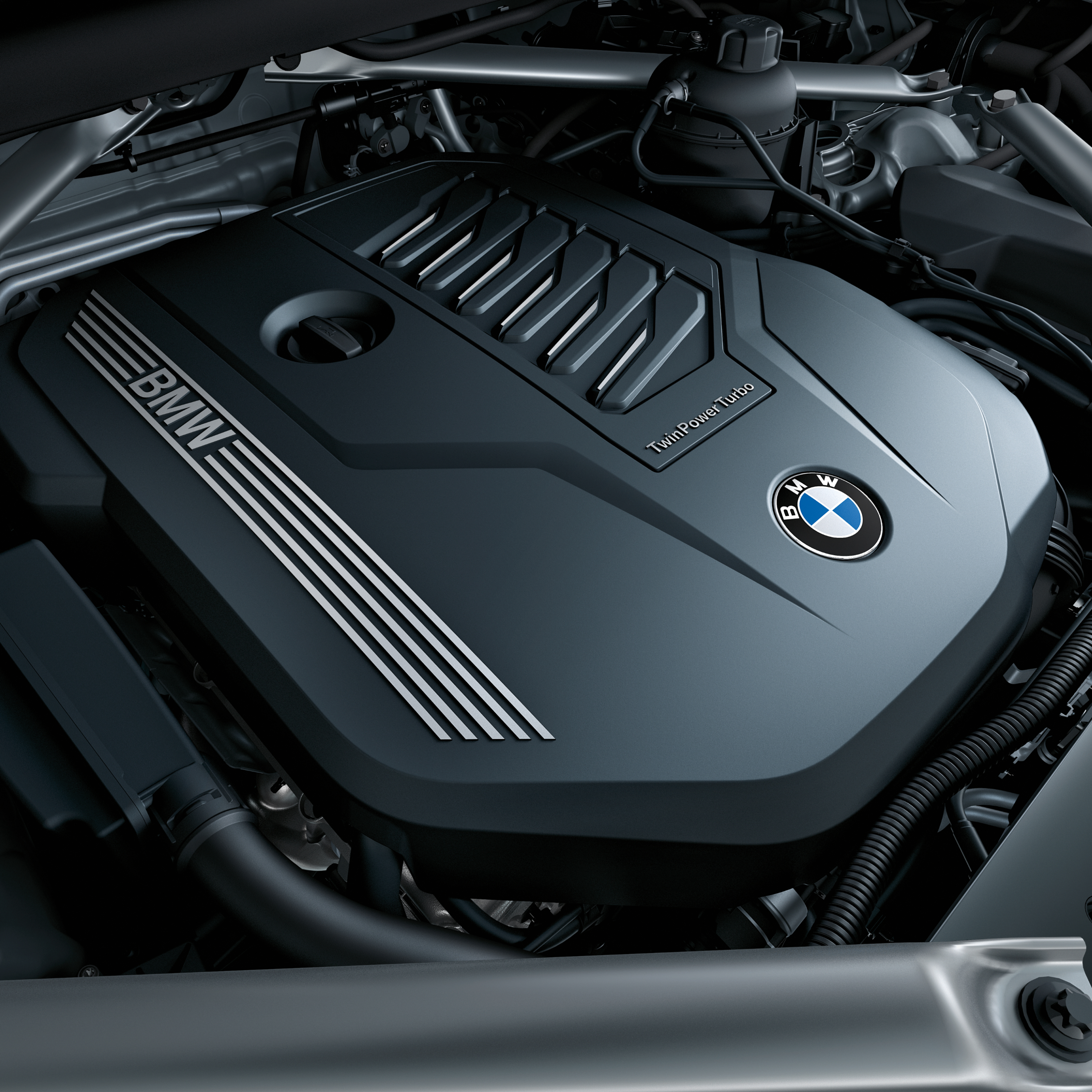 Szczegółowy obraz silnika BMW TwinPower Turbo